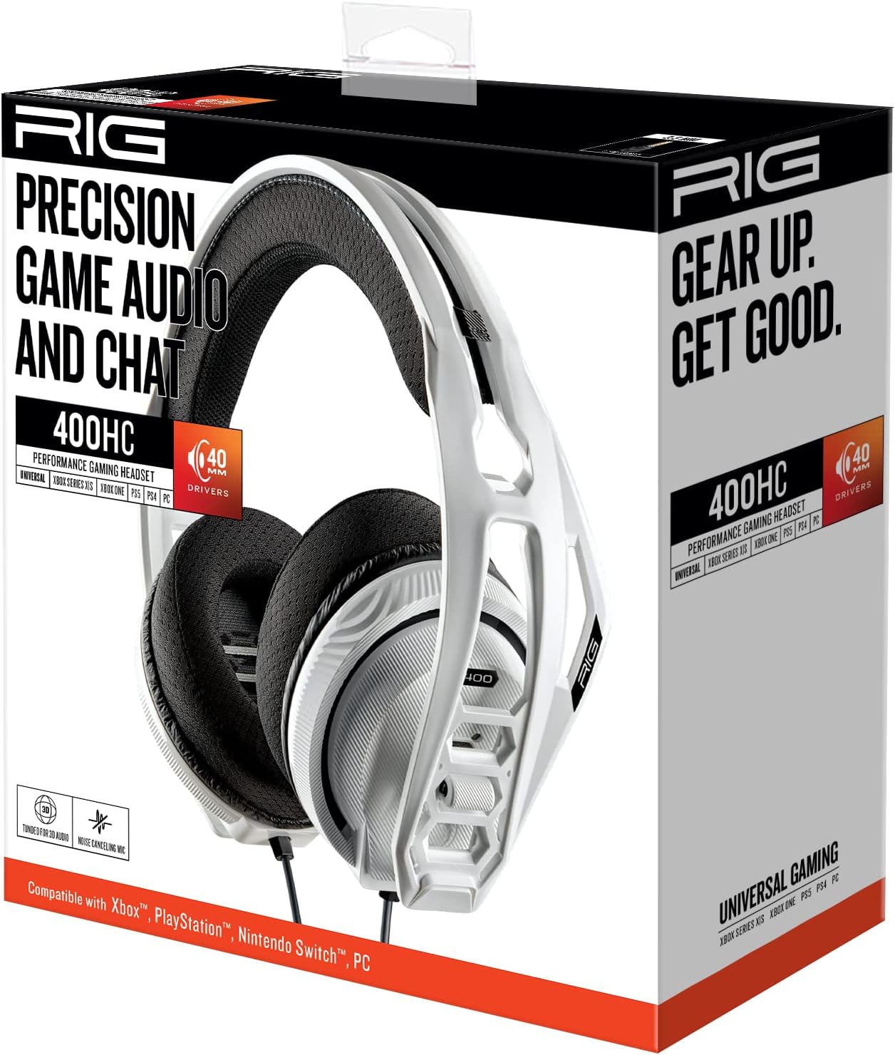 400HC MULTI PLATFORM GAMING HEADSET Arctic White